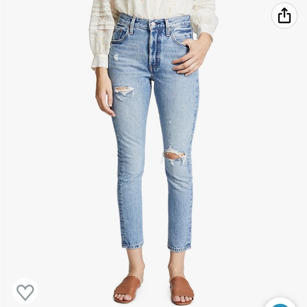 Levi’s Women’s Premium 501 Skinny Jeans